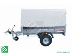 A6B con centinatura smontabile e telone in PVC personalizzabile